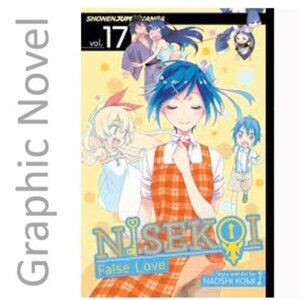Manga Nisekoi False Love Vol. 17 - Blue and Orange Cover